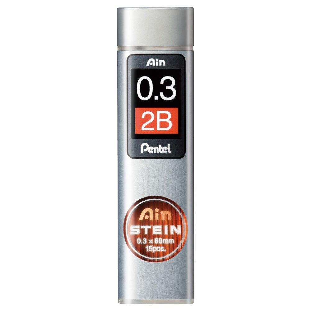 

Pentel mechanical pencil refill Einstein 0.3 2B C273-2B 10 pieces