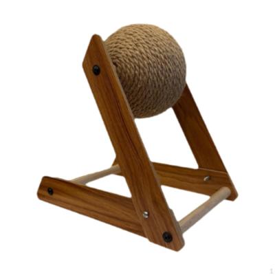 Cat Scratcher Toy Sisal Ball Grinding Claw Wear Resistant Interactive Pet Scratching
