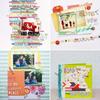 24pcs Junk Journaling Craft Paper Flower Crapbook Paper Pad 6x6inch Assorted Pattern Decoupage Cardstock Paper Single-Sided Vintage Scrapbooking DIY