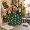 Christmas Gift Pattern Tote Bag Large Capacity Handbag for Daily Use