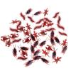 10pcs/lot Prank Funny Trick Joke Toys Special Lifelike Model Simulation Fake Rubber Cockroach Centipede Scorpion Gecko Bug Toy