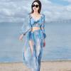 2025 Women's Sexy Vacation Bikini: Split Long-Sleeved Three-Piece Swimsuit