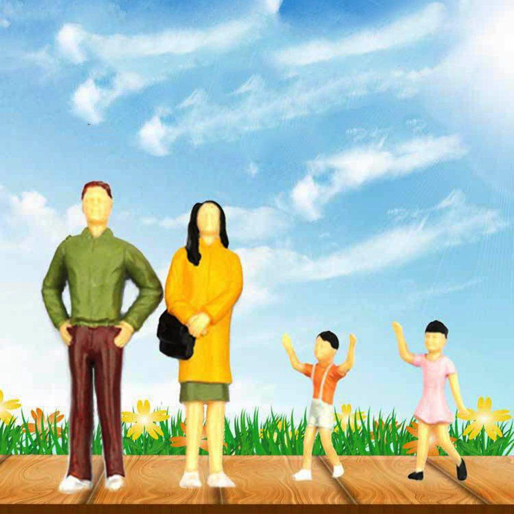 1:100/1:150/1:75/1:50 Scale DIY Character Train Scenery Model Building Passengers People Figures