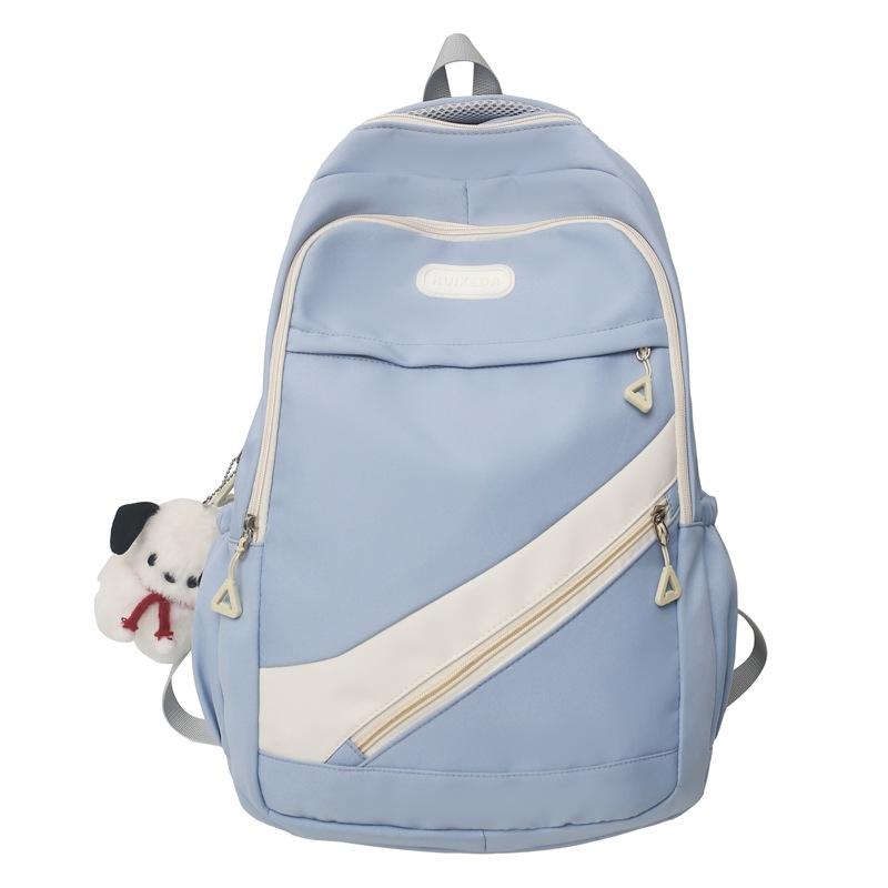School bag male college student high school student junior high school student fashion new ins trendy cool girl student large capacity backpack