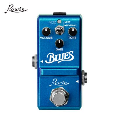 Rowin LN-321 Pedał bluesowy Szeroki zakres pasma przenoszenia Blues Style Overdrive Pedał efektów do gitary