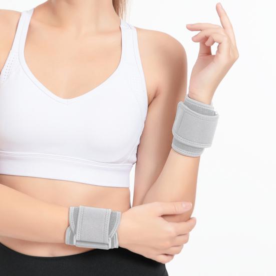 Handgelenkstütze mit verstellbarem Befestigungsband, superweiche, hochelastische Kompressionsstütze für das Handgelenk, Sportzubehör