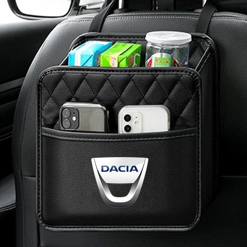 Car Storage Bag Multi-function Seat Back Storage Pocket Suspension For Dacia Duster Logan Sandero Lodgy Dokker Stepway Mcv 2 Solenza Largus