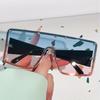 1 Pair of Women's -color Frameless Square Bar-retaining Rivet 1pc Large-frame Spicy European and American Fashion Glasses