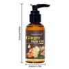 Cross-Border Hot Selling Ginger Hair Care Oil: Strengthens Follicles, Brightens, Fights Frizz, Leave-In Treatment.