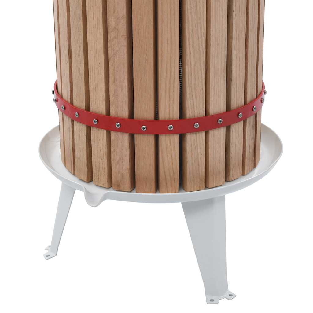 Vidaxl 2-Piece Fruit and Wine Press and Crusher Set
