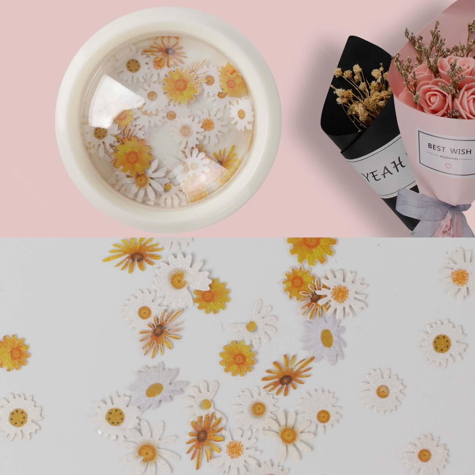 

DIY лист древесной массы цветные наклейки цветок сушеные цветочные наклейки