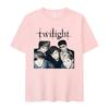 2026 New Twilight Team Edward Cullen Printed Tshirts Unisex Women Fashion Retro T Shirt Casual Cotton Tshirt Streetwear Summer
