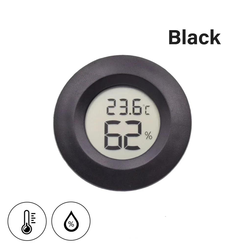 

Portable Hygrometer Thermometer Temperature and Humidity Digital Display Electronic Machine Indoor Camp Car Temperature Sensor чёрный