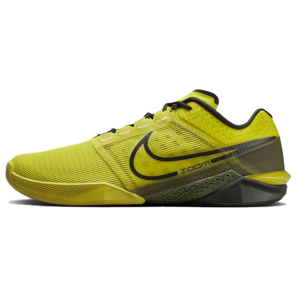 Nike Zoom Metcon Turbo 2 Non-Slip Durable Low-Top Training Shoes Men sneaker Yellow Green DH3392-301