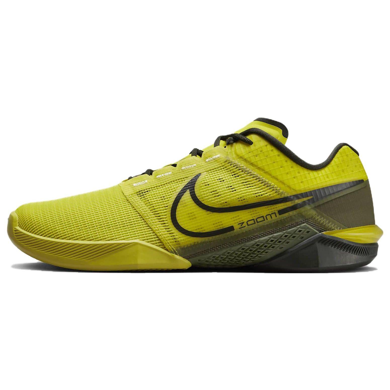 

Nike Zoom Metcon Turbo 2 Нескользящие Прочные Низкие Тренировочные Кроссовки Мужские кроссовки Желтый Зеленый DH3392-301 42.5