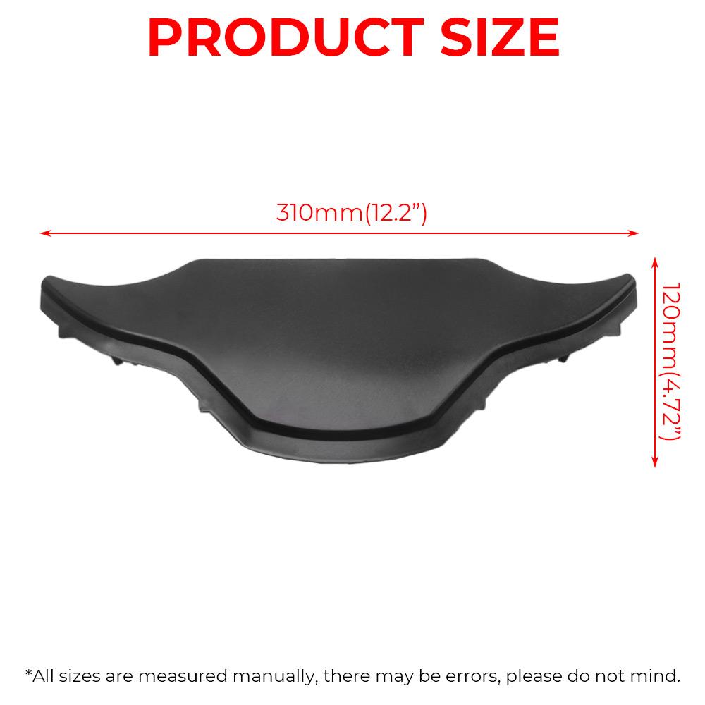 1PCS Outer Fairing Lower Panel Cover Matte-Black ABS Plastic Motorcycle Fit For Harley Touring Road Glide FLTRX 2024 2025 2026