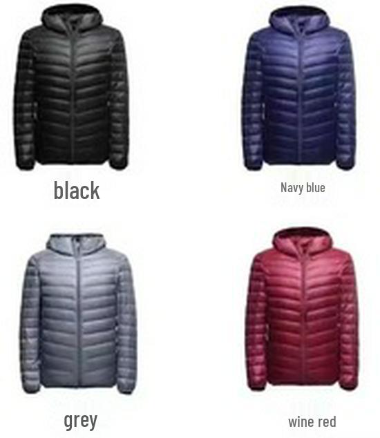 Women's Slim Fit Lightweight Down Jacket - 2023 Autumn/Winter Short Hooded Fashion Coat