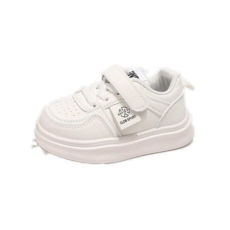 2025 Autumn Explosion Classmates Children's Casual Shoes Board Shoes Children's Sports Shoes Boys Korean Version Soft Sole Girls White Shoes