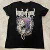 T-shirt Noir Populaire Chaud du Groupe Lamb Of God Coton Unisexe T-shirt Unisexe