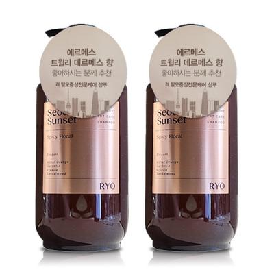 Ryo Jayangyunmo Haarausfall-Symptompflege-Shampoo Seoul Sunset, 585ml, 2 Einheiten