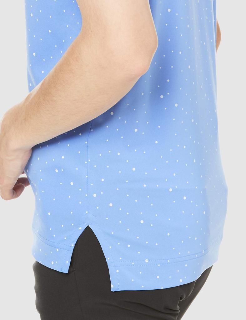 FootJoy Cooling Polo Lagoon Size M Men's Multi-Dot Shirt, Blue, (FJ-S21-S18)