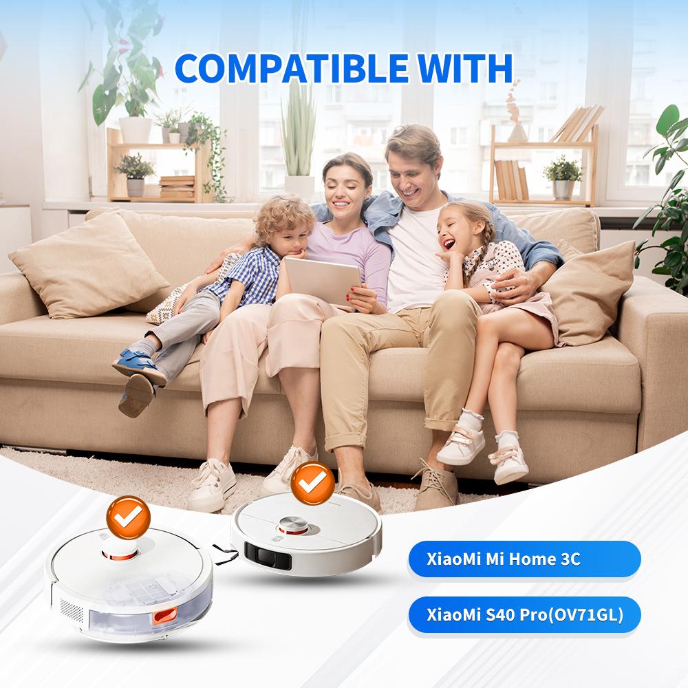 HEPA Filters For Xiaomi Mijia 3C STYTJ02YM Mop Pro 2S XMSTJQR2S S40 Pro OV71GL S10 S12 For Viomi V2 PRO V3 SE Robot Vacuum Part