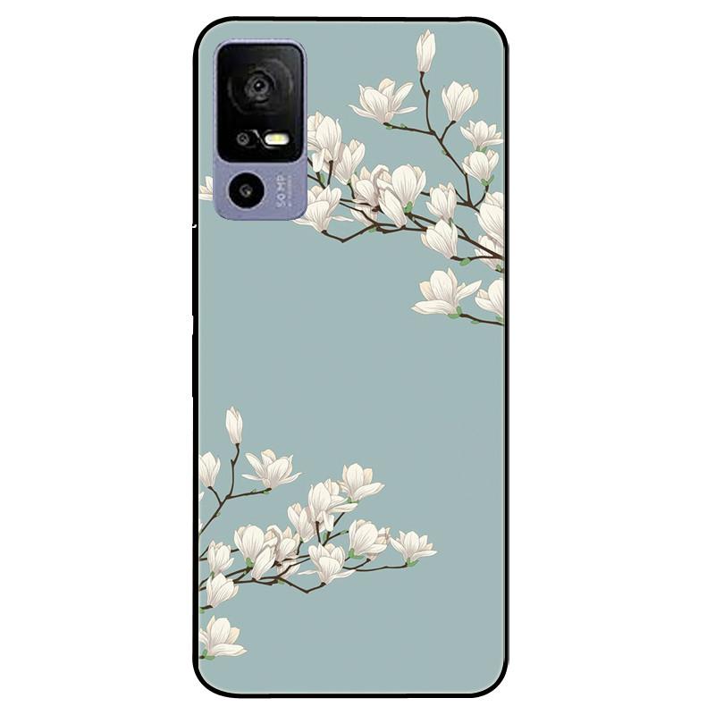 For TCL 40R 5G Case 6.6'' Silicone Soft Fashion TPU Phone Cover for TCL 40 R 5G Cases T771K T771A T771H Bumper Funda For TCL 40R