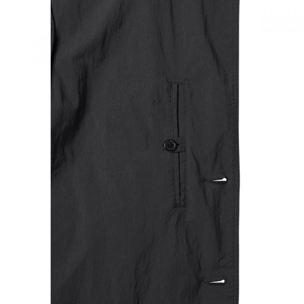 Detachable Hood Loose Fit Jacket Sajas25111chd