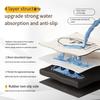 1/2pcs Kitchen Floor Mat, Anti-Slip And Absorbent Foot Mat, Long Strip Carpet, Modern Style Home Decoration Carpet