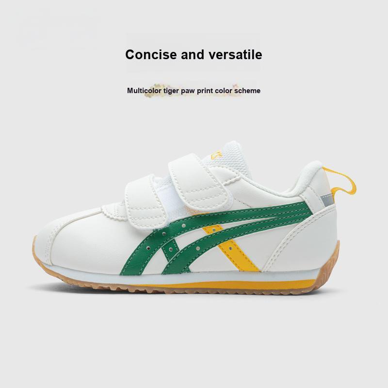Asics Cotla Comfortable Classic Versatile Low-Top Kids Casual Shoes Kids sneaker White Green 1144A264-105