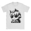 Goldship Uma Musume Sunglasses T Shirts for Men Pure Cotton Vintage T-Shirts Crew Neck  Tees Short Sleeve Tops Plus Size