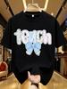 WDS01373Art Printing Plus Size Unisexs Round Neck Tshirt Summer Casual Street Fashion Unisexs Joker Short Sleeve Tshirt