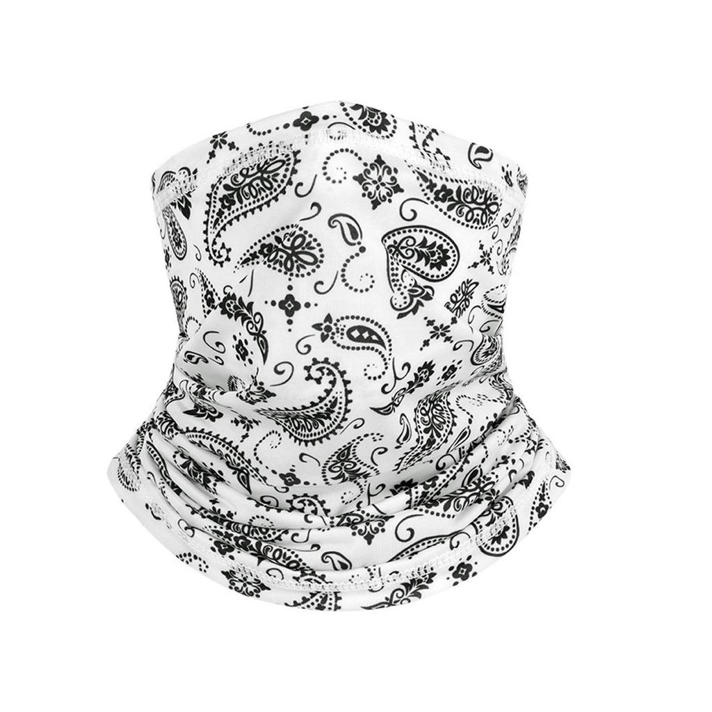 Atmungsaktiver Eisseiden-Nackengamasche: Sonnenschutz, Angeln, Radfahren, Gesichtsmaske & Wärmer