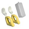 Self Feeding Children Safe Forks Dishwasher Safe Baby's Dinnerware  Baby Supplies
