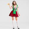 Adult Oktoberfest Costume Orgy Party Cosplay Costume Beer Girl Waiter Dress