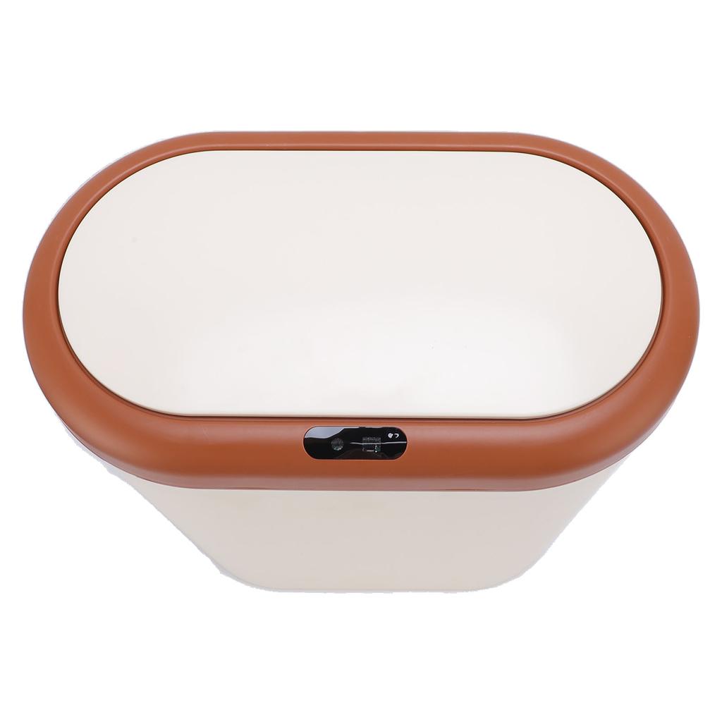12.5L Smart Sensor Trash Can Water Resistant Touchless Garbage Can Automatic Sensor Garbage Bin with