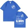 Rapper Quevedo El Baifo Double Sided Graphic T Shirts Unisex Unisex Hip Hop Vintage Summer Tshirt Fashion Casual Oversized Tshirts