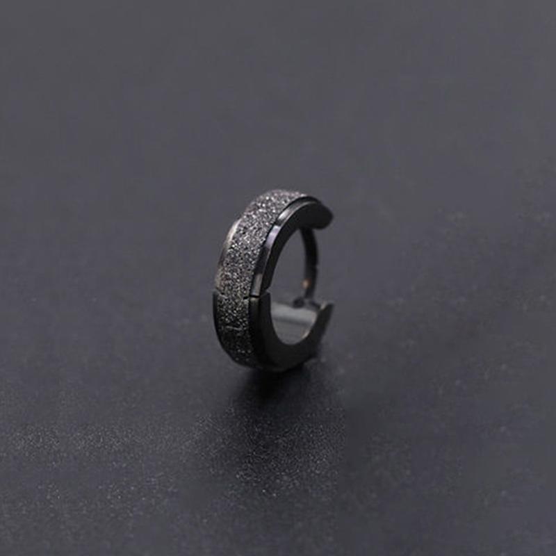 1Pc Punk Ear Clip For Man Stud Earrings Teens Hip Hop Style Ear Ring Jewelry Accessories