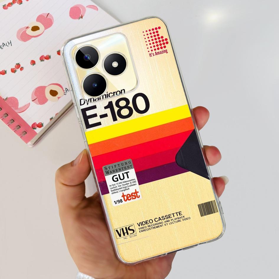 For Cover Realme C53 Phone Case 6.74" 2023 New Fashion Astronaut Soft Silicone Clear Back Cover For Realme C53 RMX3760 C 53 Capa