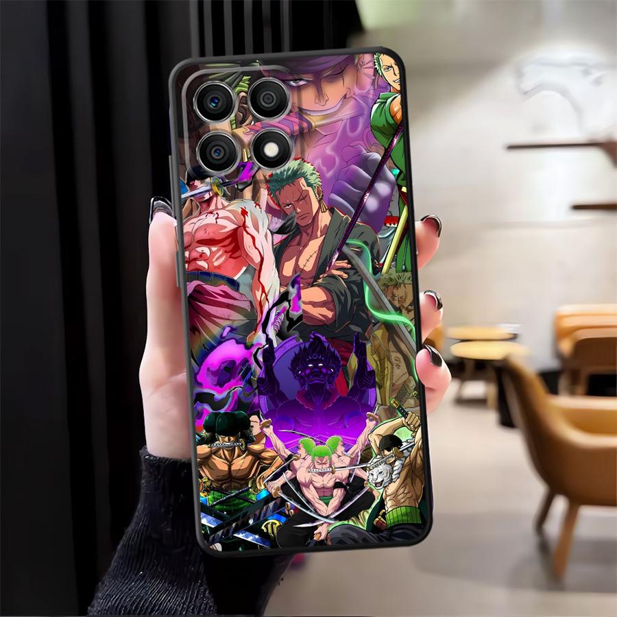 Case for Honor 8X X6 90 X9a Magic5Lite X8 X5b 70 X7 200 400 Lite Funda Phone Cover One Piece Fashion Luffy Zoro