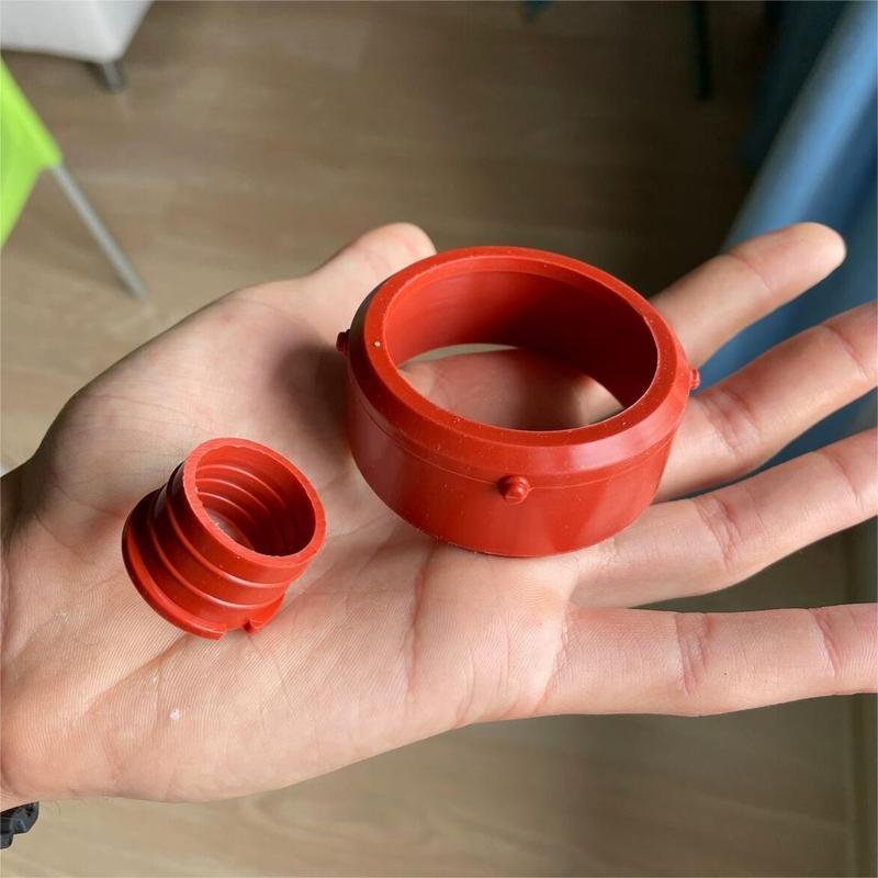 Red Rubber Turbo Intake And Breather Seal Ring Kit A6420940080 6420940580 For Mercedes-Benz OM642 CDI CRD Car Accessories