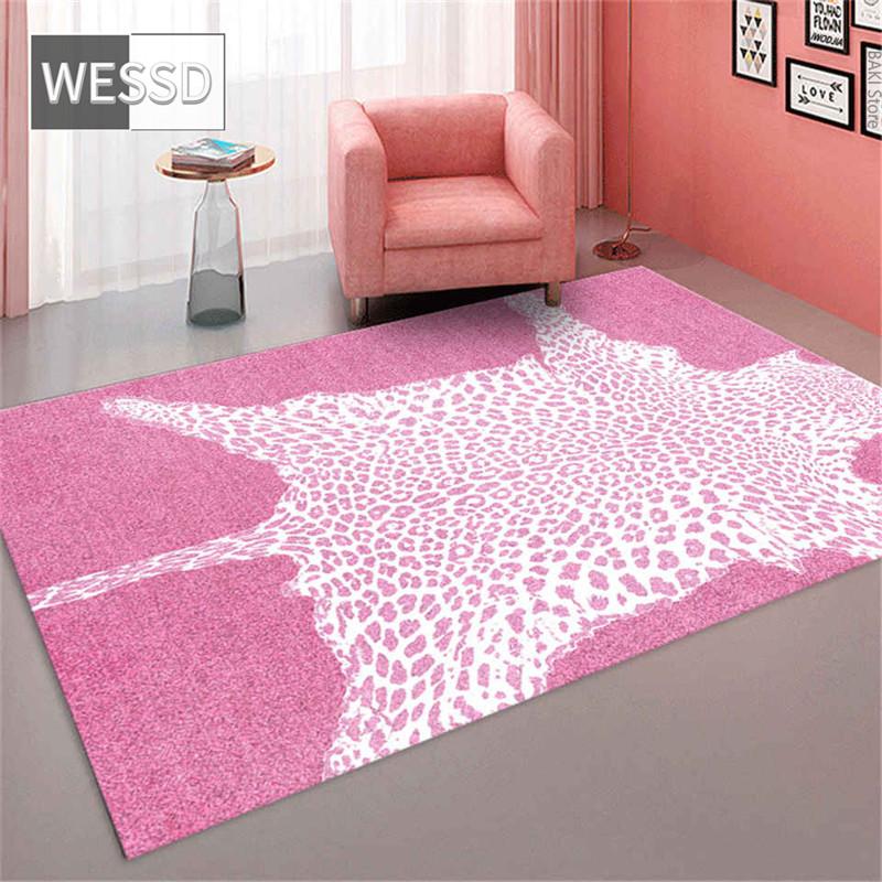 Koberce s leopardí kůží do obývacího pokoje Podložka do dětského pokoje Ozdoby do ložnice Koberec do ložnice Protiskluzová podložka do kuchyně Absorbční