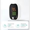 LK89 FDA Certified White Round Pulse Oximeter: Heart Rate & Blood Oxygen Monitor with Finger Clip