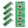 5 Pcs 4 Button Key Module Universal 4 Key Push Button Switch Module Keyboard Board for PIC PLC ARM FPGA CPLD