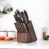 Large Capacity Wood Cutter Holder 14 Slot Home Desktop Cutter Storage Rack Stable Countertop Cutter Holder Enduring