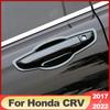 Capa de Tigela de Porta de Carro Adesivo de Maçaneta Para Honda CRV 2017 2018    2022 Acessórios de Modificação Exterior em Aço Inoxidável