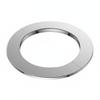 Split Escutcheon Plate Easy Installation Stainless Steel Escutcheon Plate Peel-and-Stick Pipe Collar Long-Lasting for Kitchen