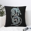 Viking Loki Son Fenrir Square Pillowcase Cushion Cover Pillow Case Throw Pillow Cover for Home Sofa Living Room