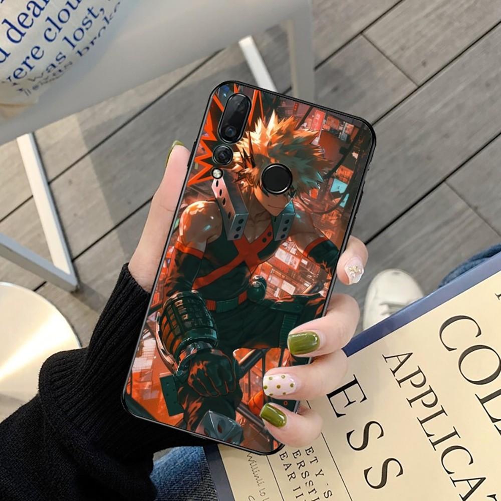 Cartoon B-Bakugo K-Katsuki Phone Case For Huawei Y9 6 7 5 Prime Enjoy 7s 7 8 Plus 7a 9e 9plus 8E Lite Psmart Shell