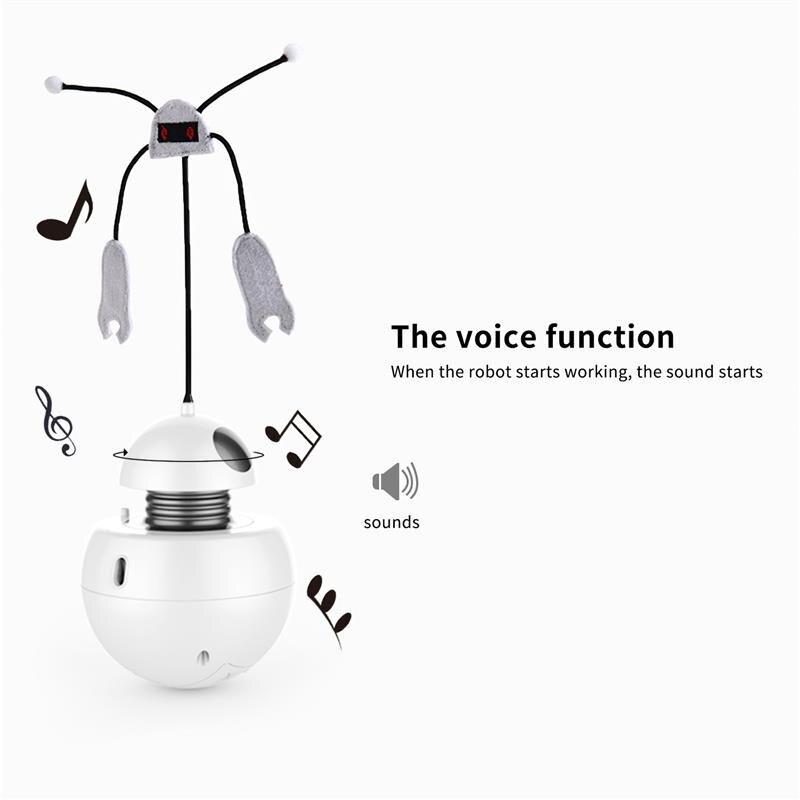 Multifunkční automatické laserové hračky pro kočky otočné o 360 stupňů Elektrická sklenička pro kočky Interaktivní hračky pro kočky